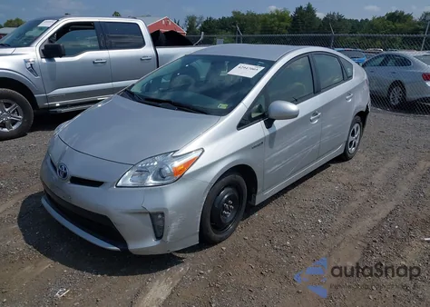2013 Toyota Prius from USA, damaged, VIN JTDKN3DUXD5619786